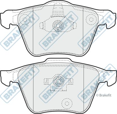 APEC BRAKING Piduriklotsi komplekt,ketaspidur PD3188